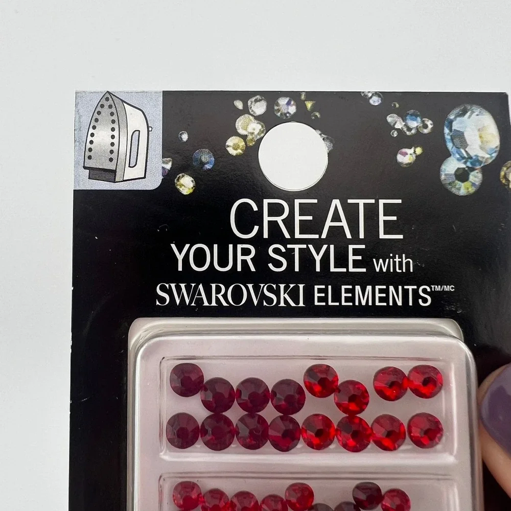 EK Success HotFix Red Crystal Mix 90pc‎ Craft Gems Swarovski Elements